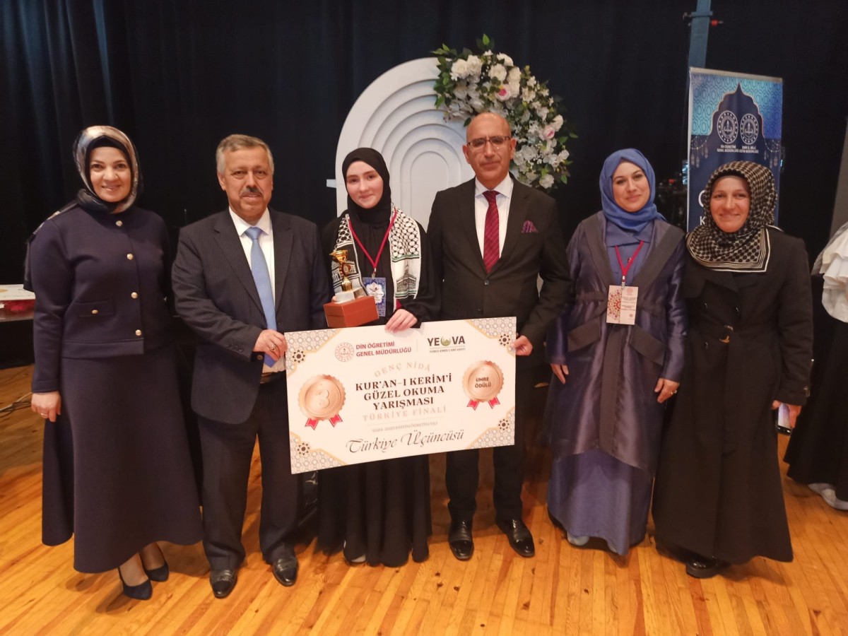 GENÇ NİDA KUR'AN-I KERİM'İ GÜZEL OKUMA YARIŞMASI’NDA BÜYÜK BAŞARI