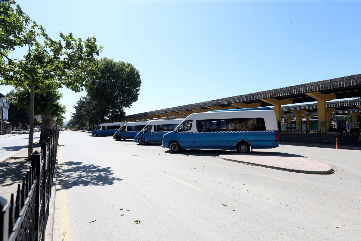 Gar Meydanı’ndaki minibüs ve dolmuşların yeni yeri belli oldu