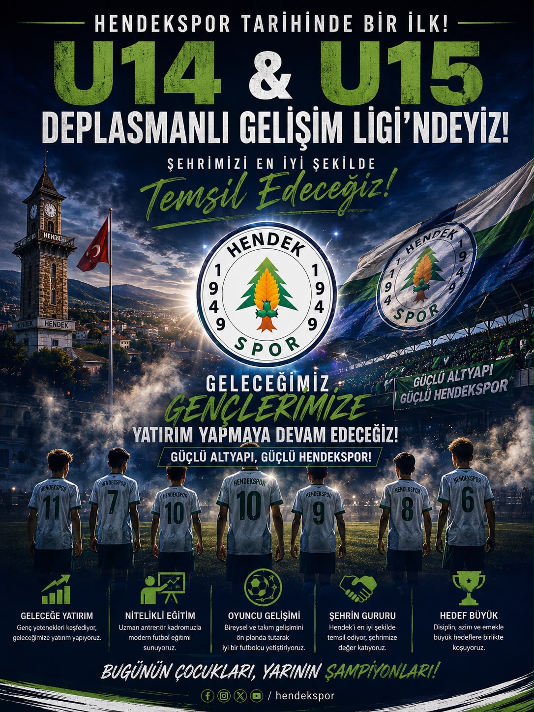 HENDEKSPOR TARİHİNDE BİR İLK!