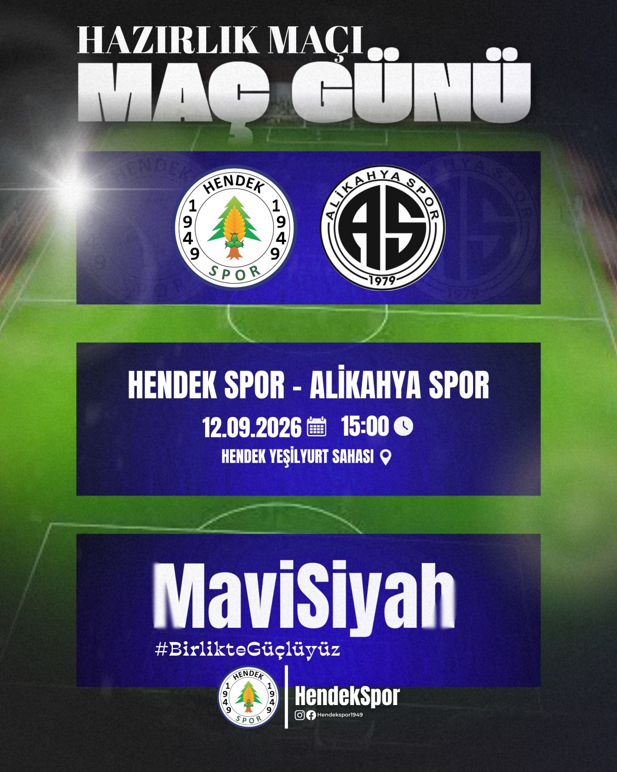 Hendekspor’da Hazırlık Maçı Heyecanı!
