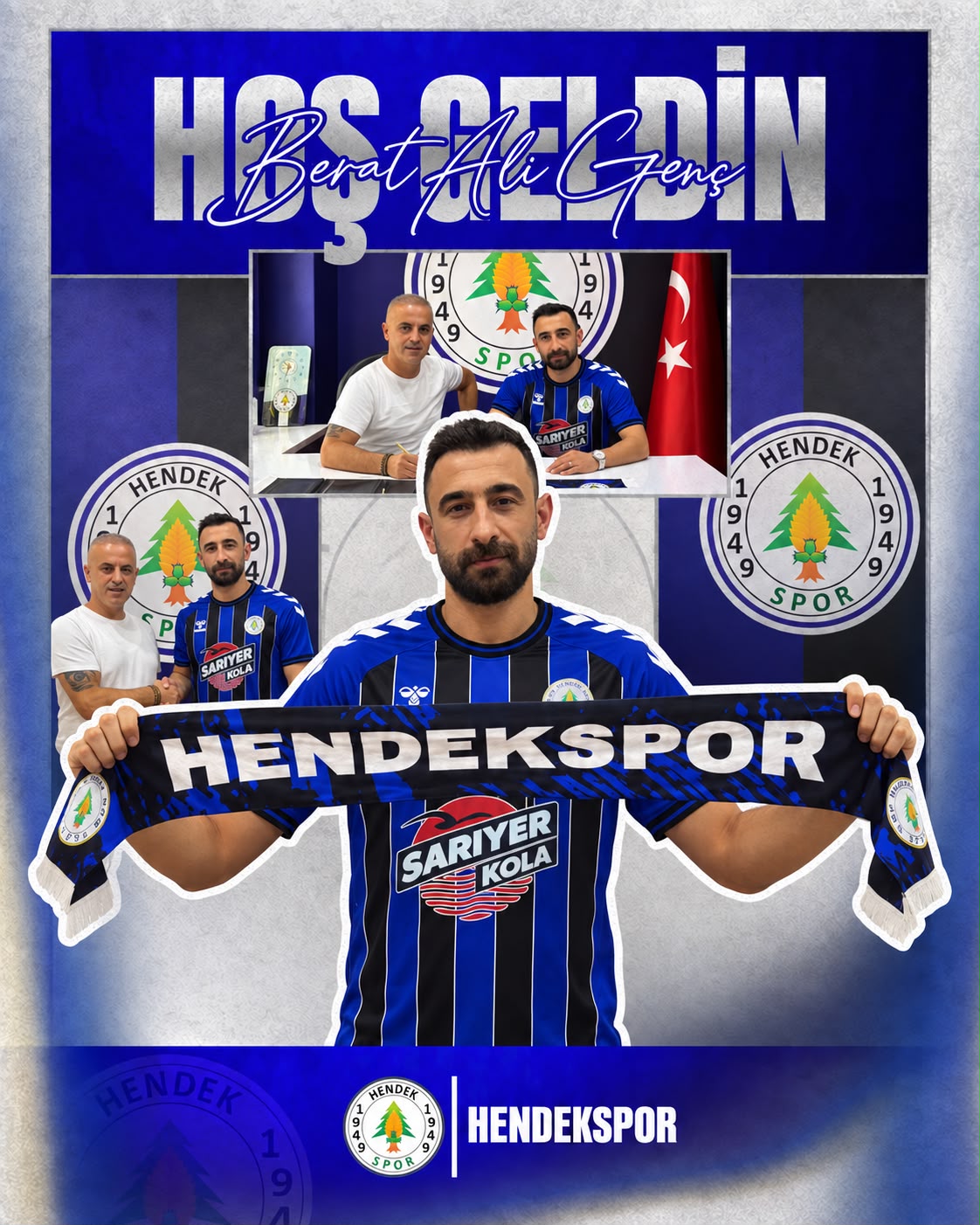TECRÜBE, MÜCADELE, AİDİYET… HOŞ GELDİN BERAT ALİ GENÇ!